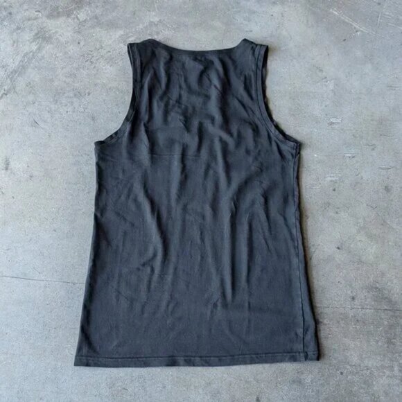 Pact Black Organic Cotton Scoopneck Tank Top large - Picture 5 of 5